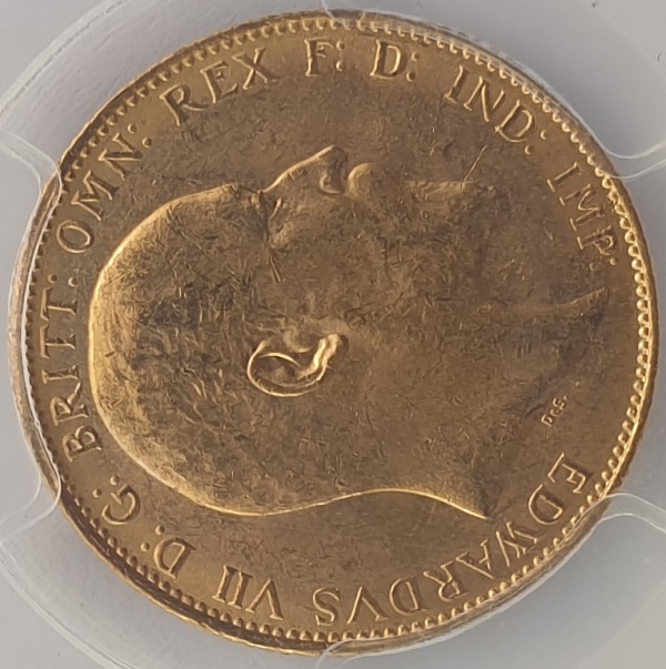 Australia - 1 Sovereign 1907 (MS 63), Edward VII