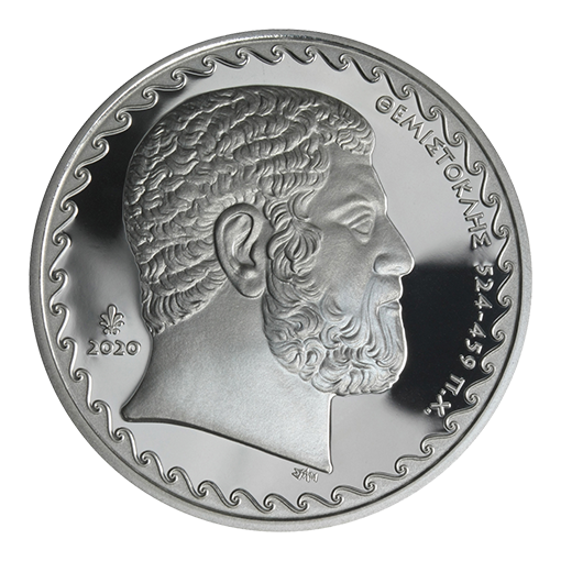 Ελλάδα - 10 Ευρώ 2020, Θεμιστοκλής, Ασημένιο PROOF