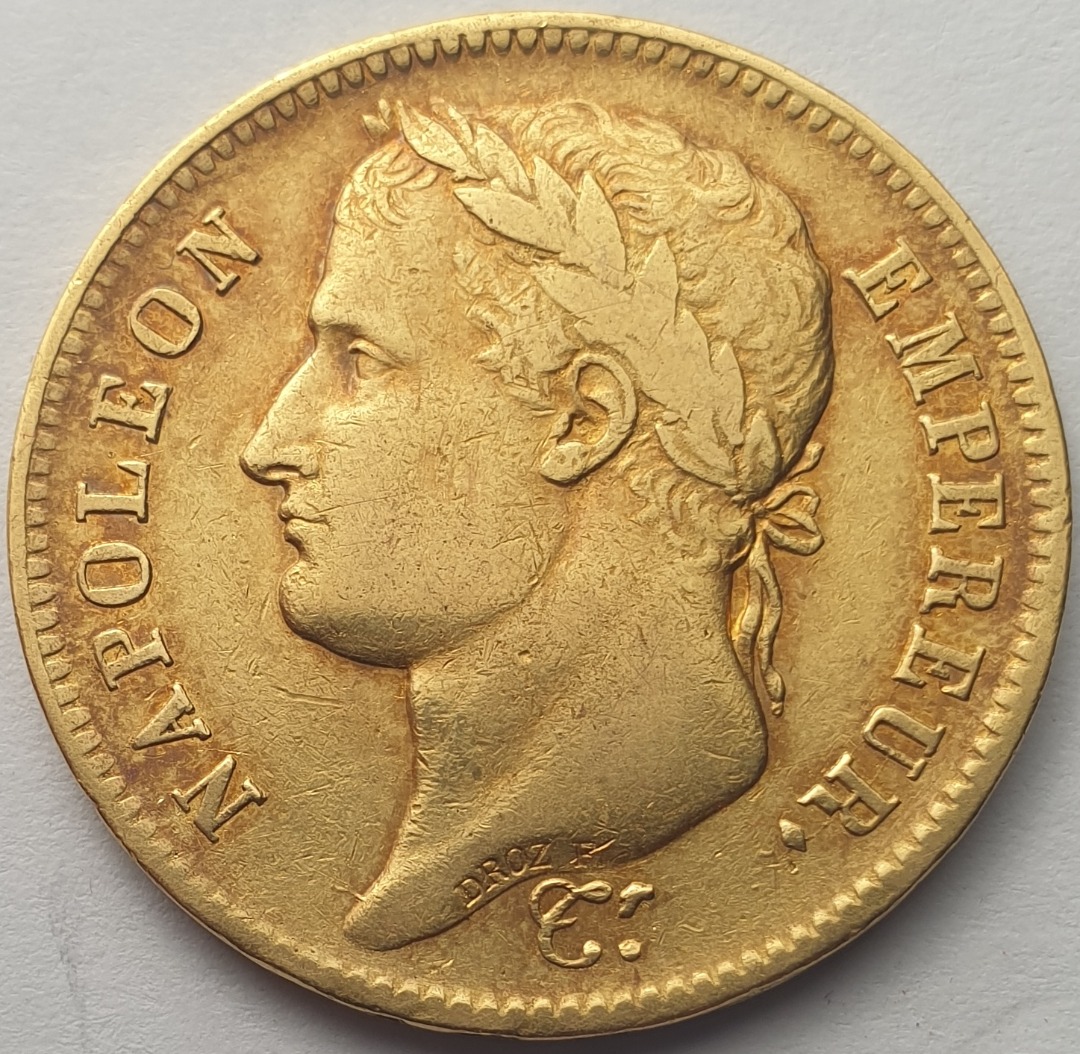 France - 40 Francs 1808, Napoleon I