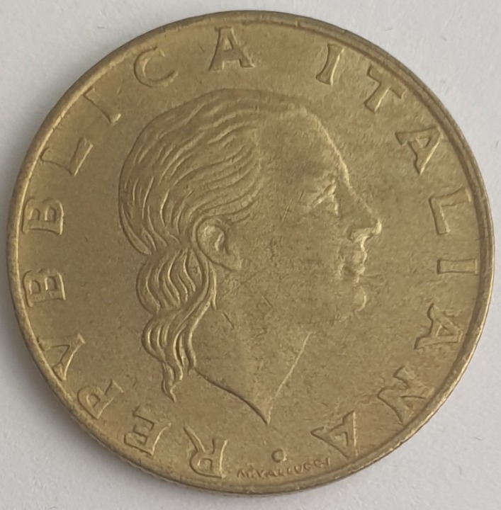 Italy - 200 Lire 1994, Arm of Carabinieri