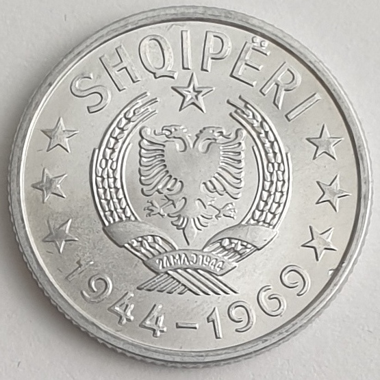 Albania - 10 Qindarka 1969