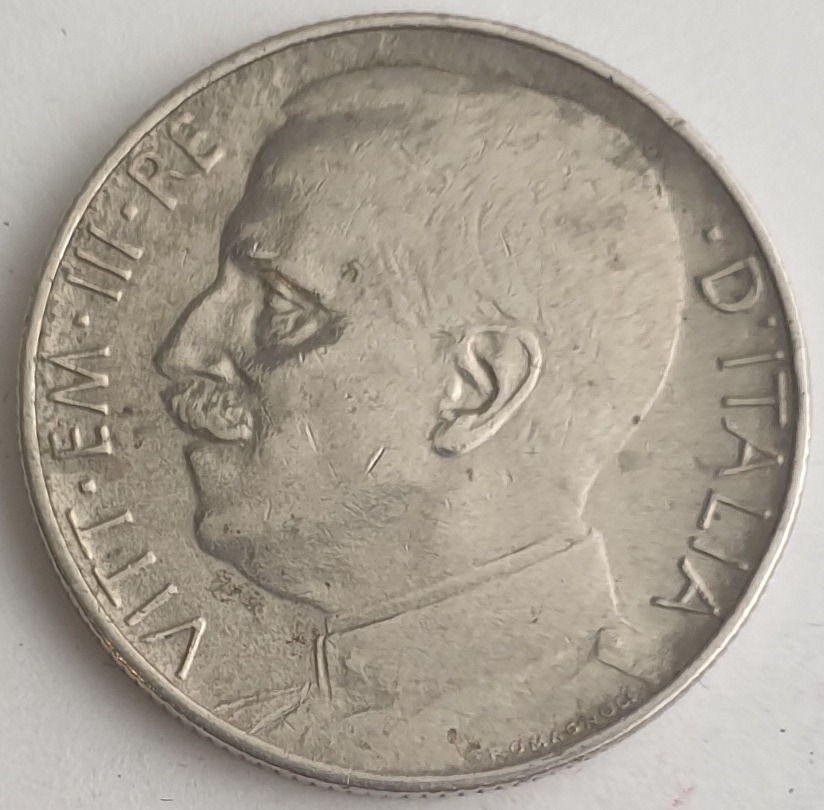 Italy - 50 Centesimi 1925, Victor Emmanuel III