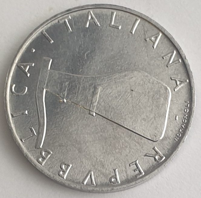 Italy - 5 Lire 1980