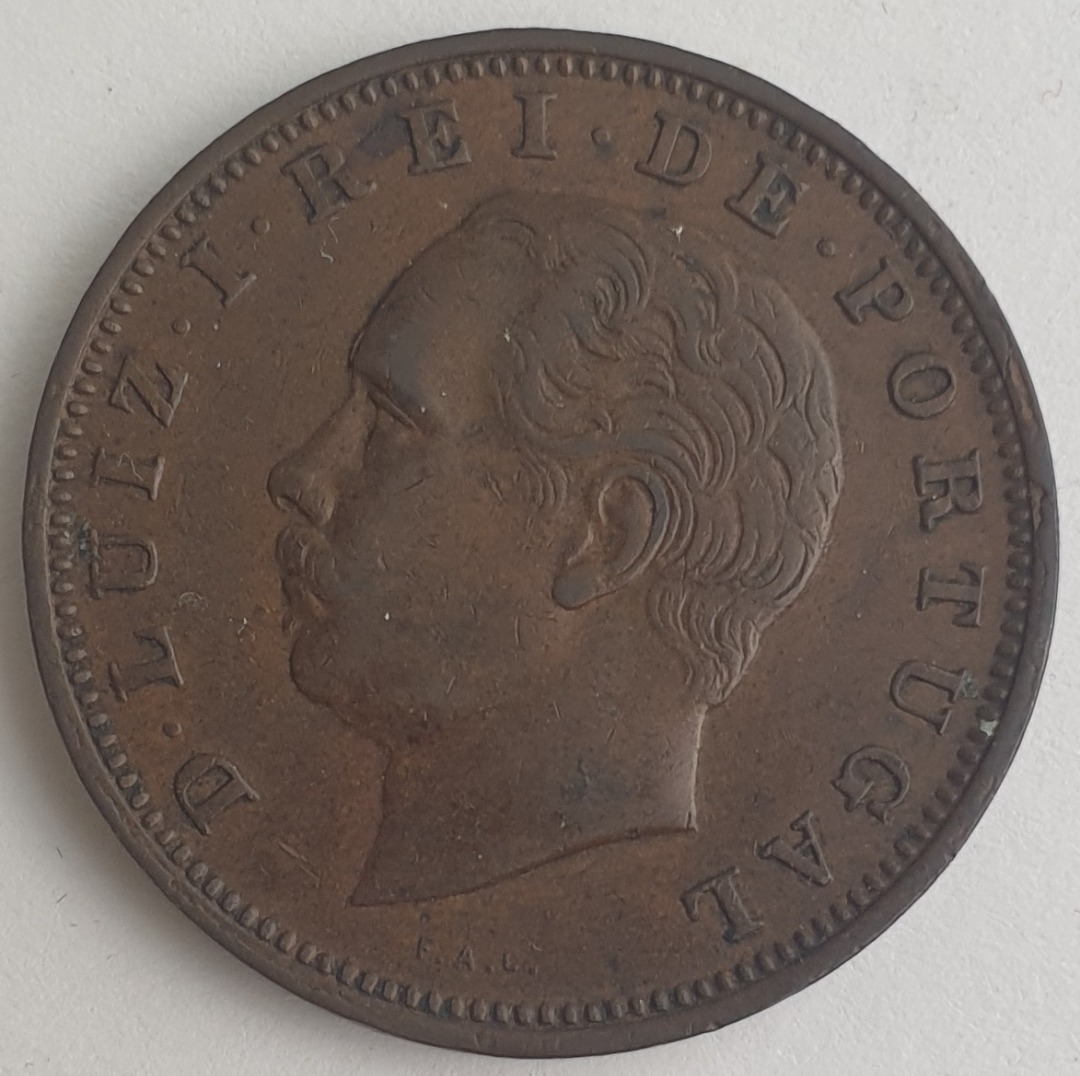 Portugal - 20 Réis 1883, Luíz I