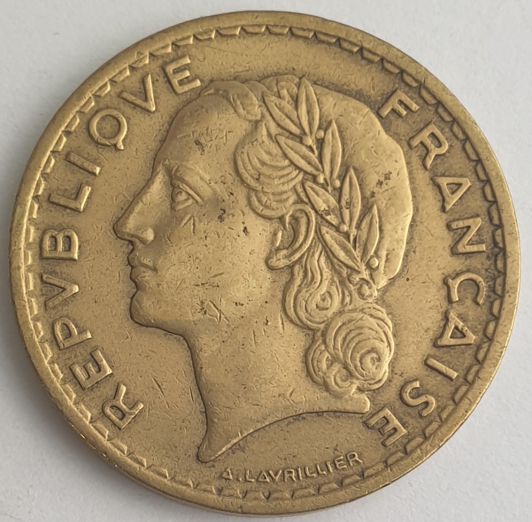 France - 5 Francs 1940