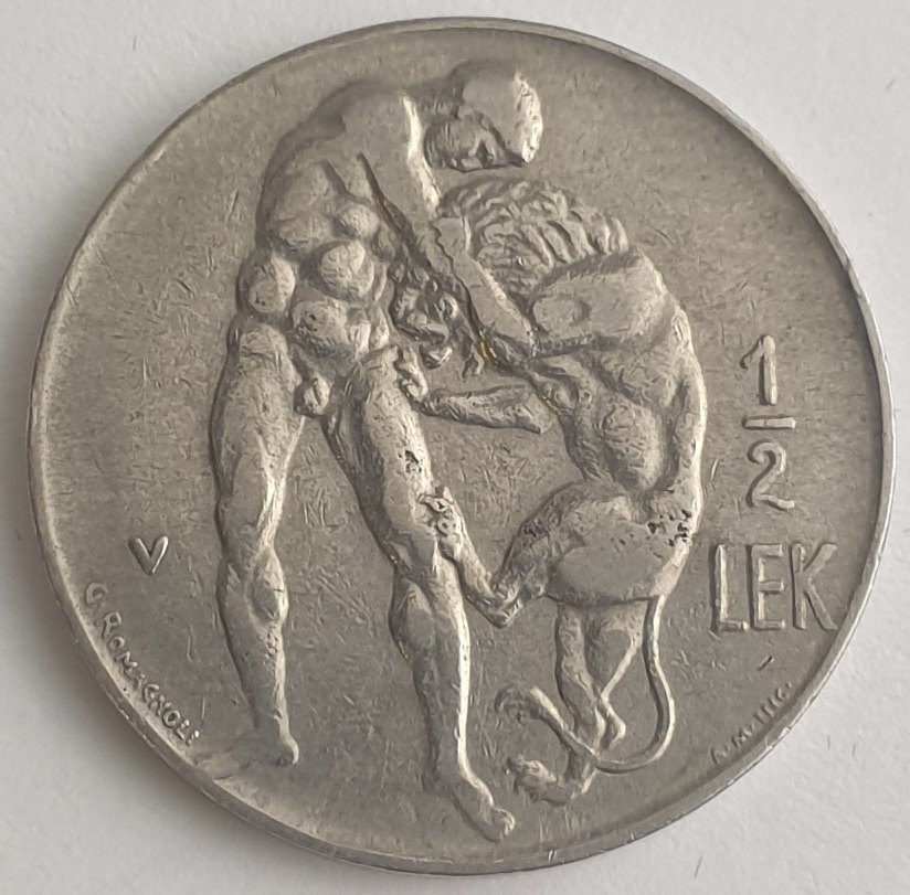 Albania - Half Lek 1930