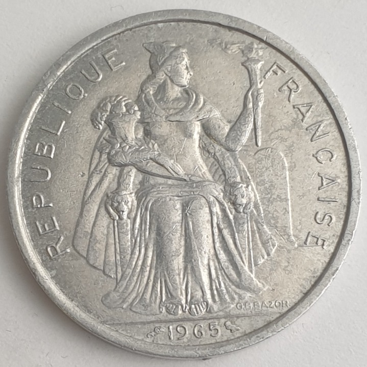 France - 5 Francs 1965 