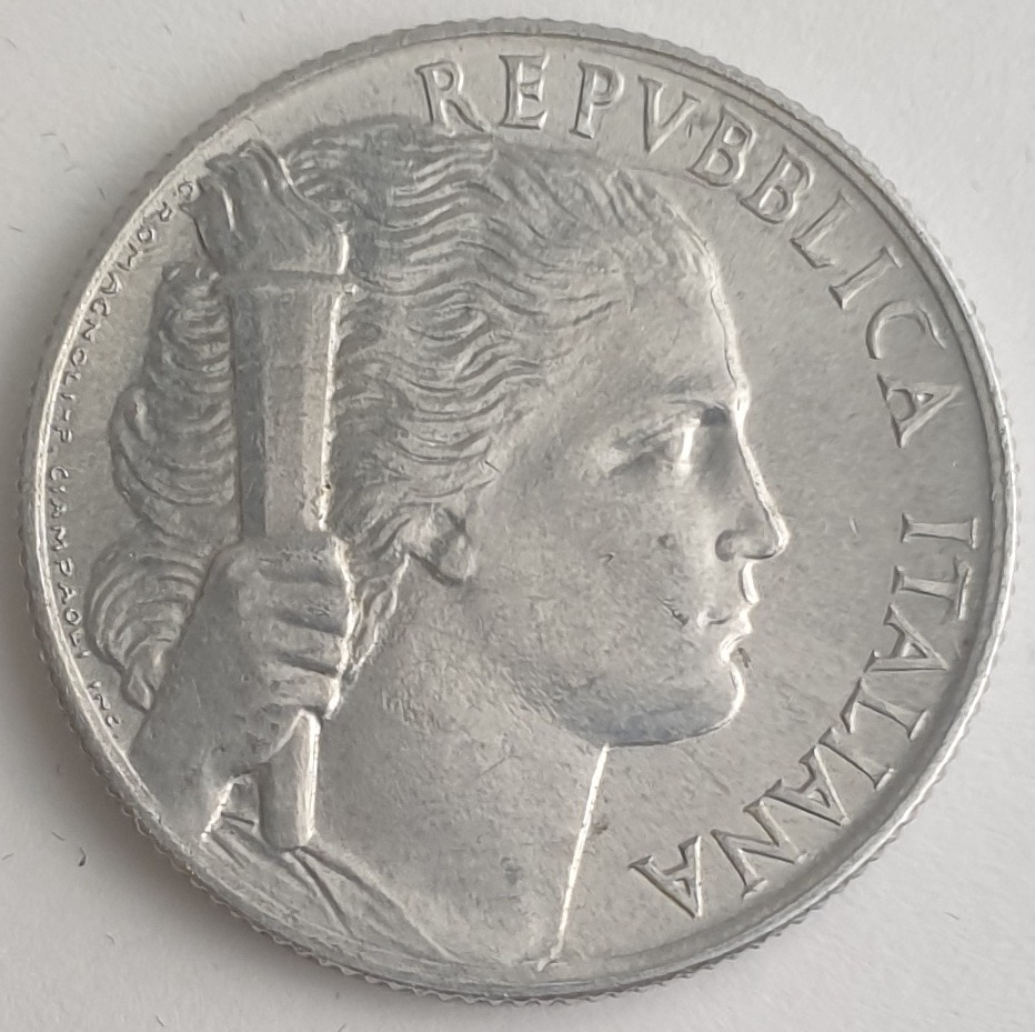 Italy - 5 Lire 1950