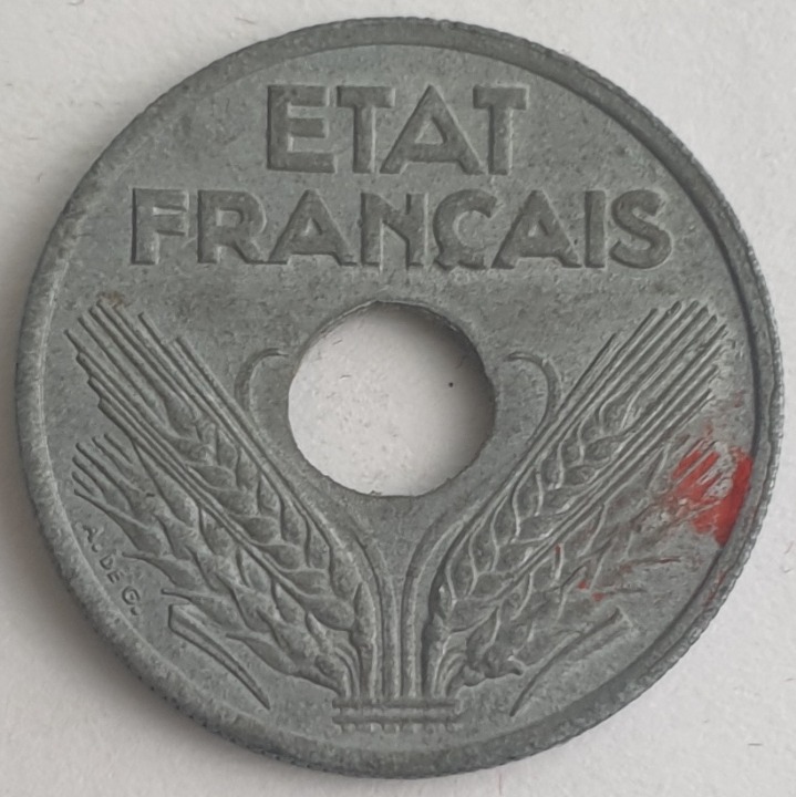 France - 10 Centimes 1941