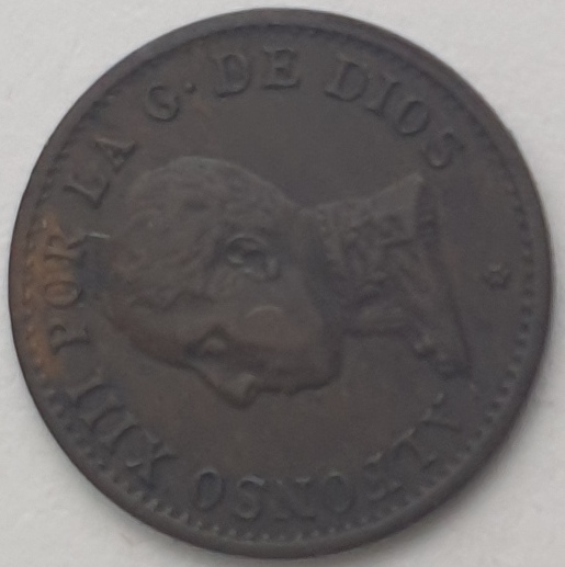 Spain - 1 Centimo 1913, Alfonso XIII