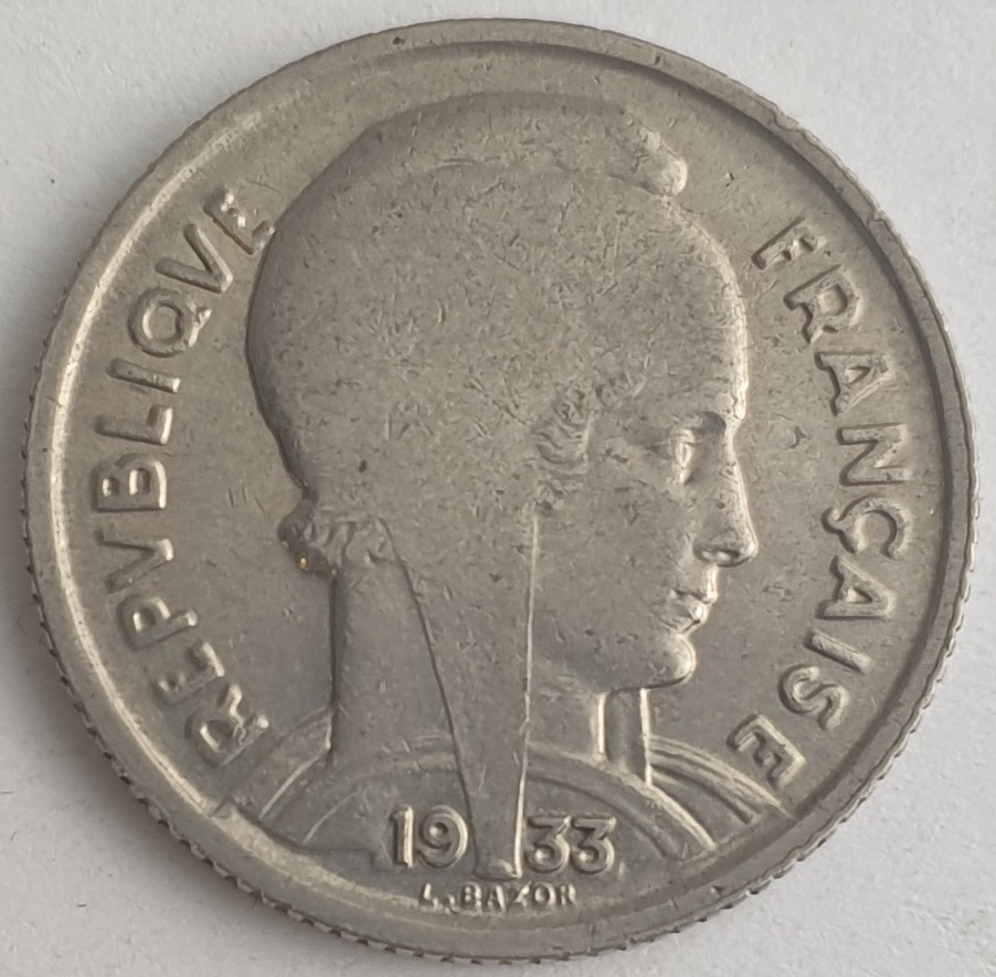 France - 5 Francs 1933, Third Républic