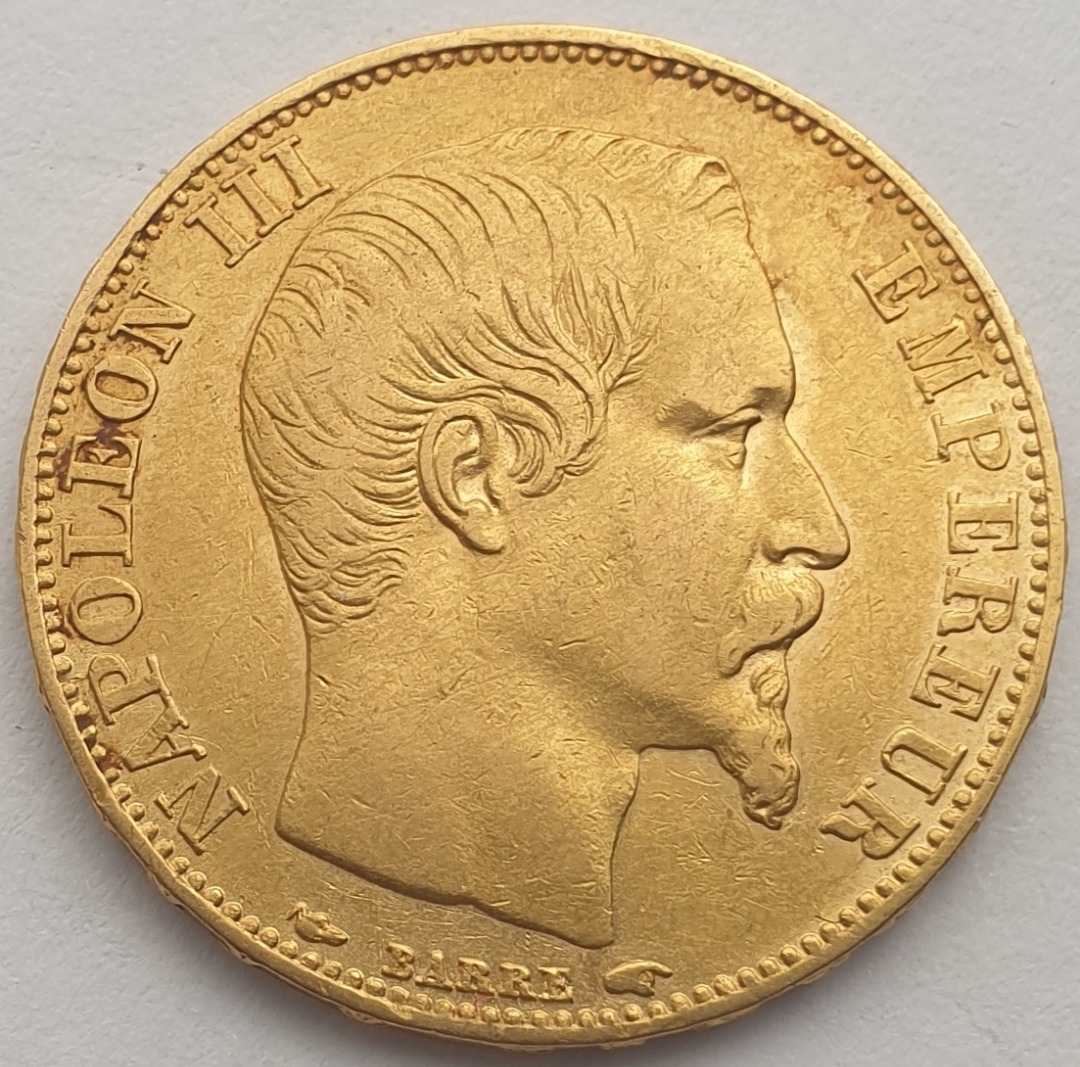 France - 20 Francs 1854, Napoleon III