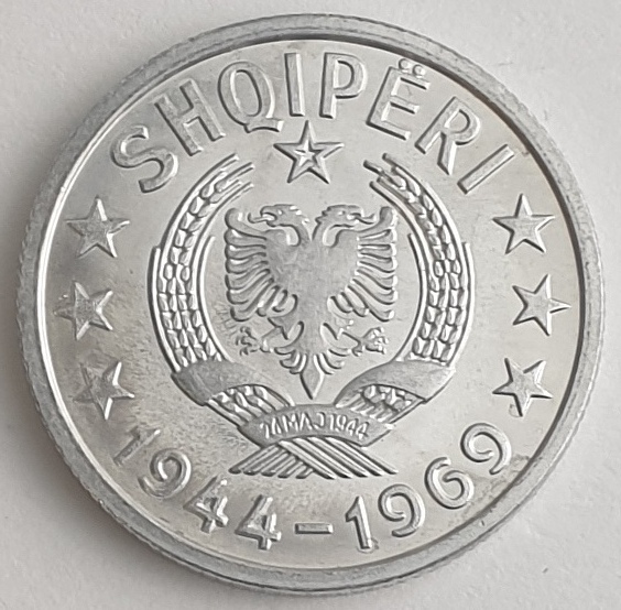 Albania - 20 Qindarka 1969
