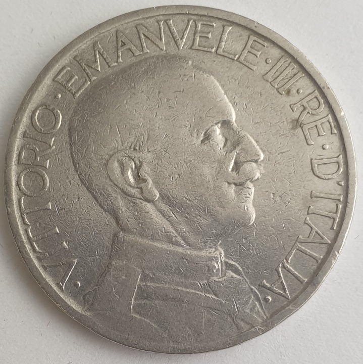 Italy - 2 Lire 1923, Victor Emmanuel III