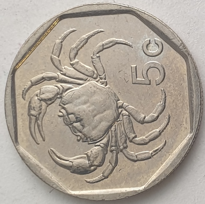 Malta - 5 Cents 2001