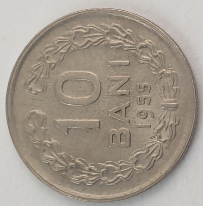 Romania - 10 Bani 1955, ROMINA