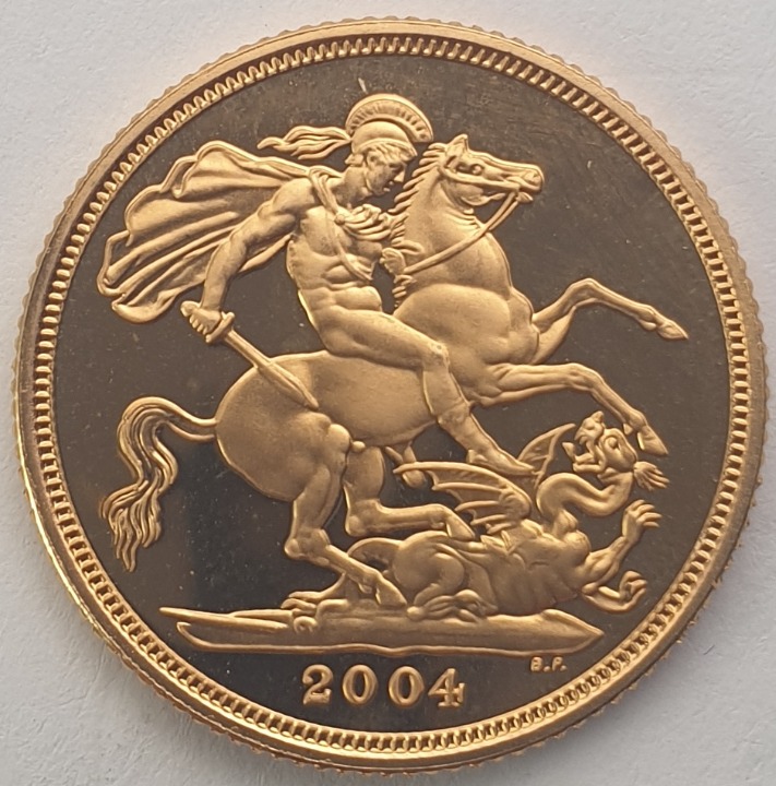England - 1 Sovereign 2004, Elizabeth II, Proof