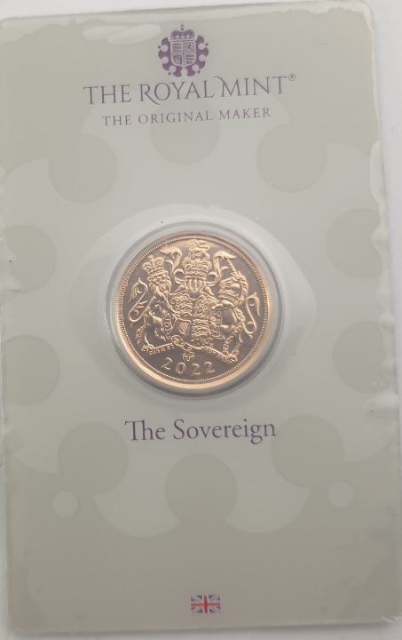 England - 1 Sovereign 2022, Elizabeth II