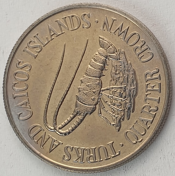 Turks and Caicos Islands - Quarter Crown 1981, Elizabeth II