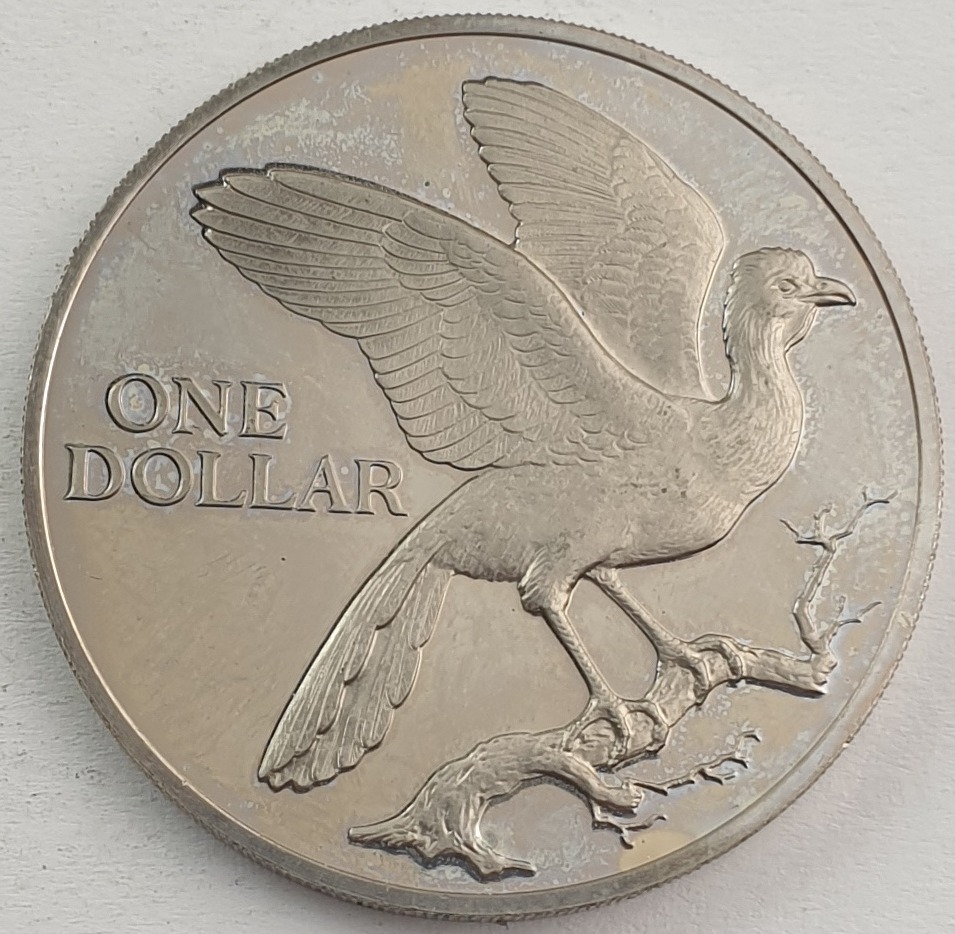 Trinidad and Tobago -  1 Dollar 1973, Elizabeth II, Proof
