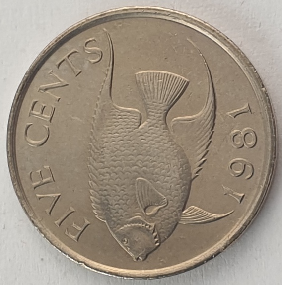 Bermuda - 5 Cents 1981, Elizabeth II