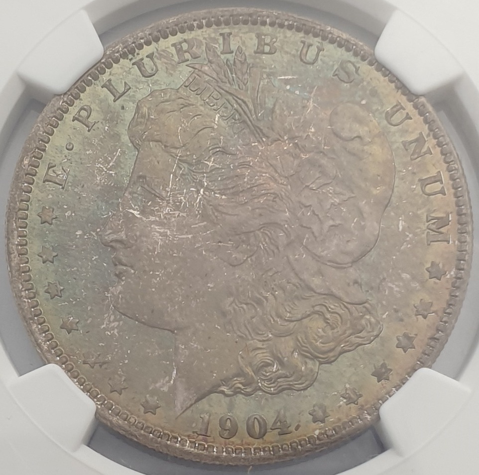 USA - 1 Dollar 1904 O, (MS 66), Morgan Dollar, Silver 