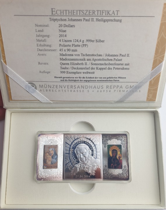 Niue - 20 Dollars 2014 (4 oz) Proof