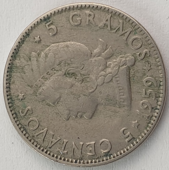 Dominican Republic - 5 Centavos 1959