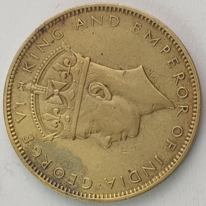 Jamaica - 1 Penny 1945, George VI
