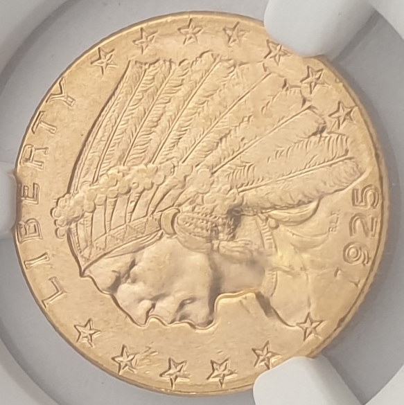 USA - Quarter Dollar 1925 D (MS 63), Indian Head