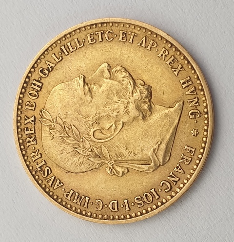 Austrian Empire - 10 Corona 1896, Francis Joseph I   