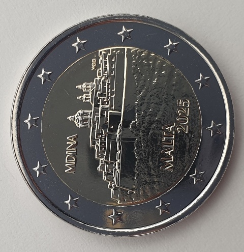 Μάλτα - 2 Ευρώ 2025, Mdina