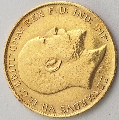 England - Half sovereign 1906, Edward VII