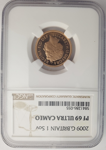 England - Sovereign 2009 PF69