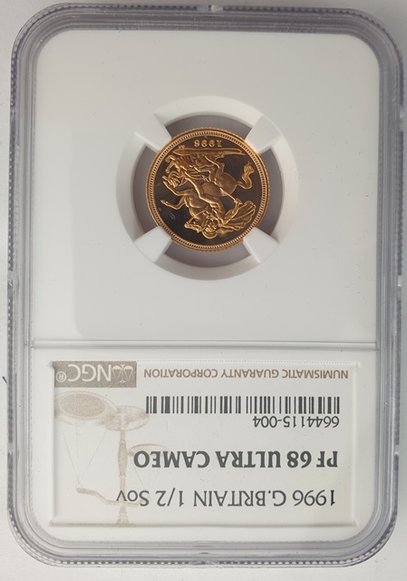 England - half Sovereign 1996 PF68