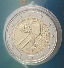 Ελλάδα - 2 Ευρώ 2025, Μπουμπουλίνας λασκαρίνας COIN CARD