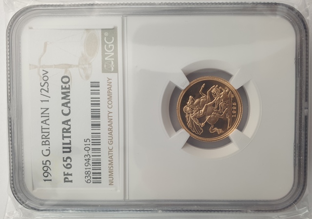 England - Half Sovereign 1995 PF65