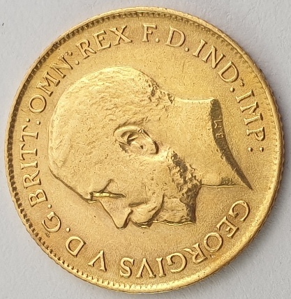 England - Half sovereign 1914, George V
