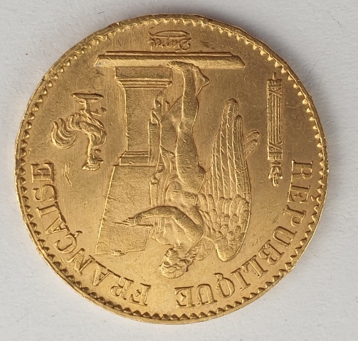 France - 20 francs 1875