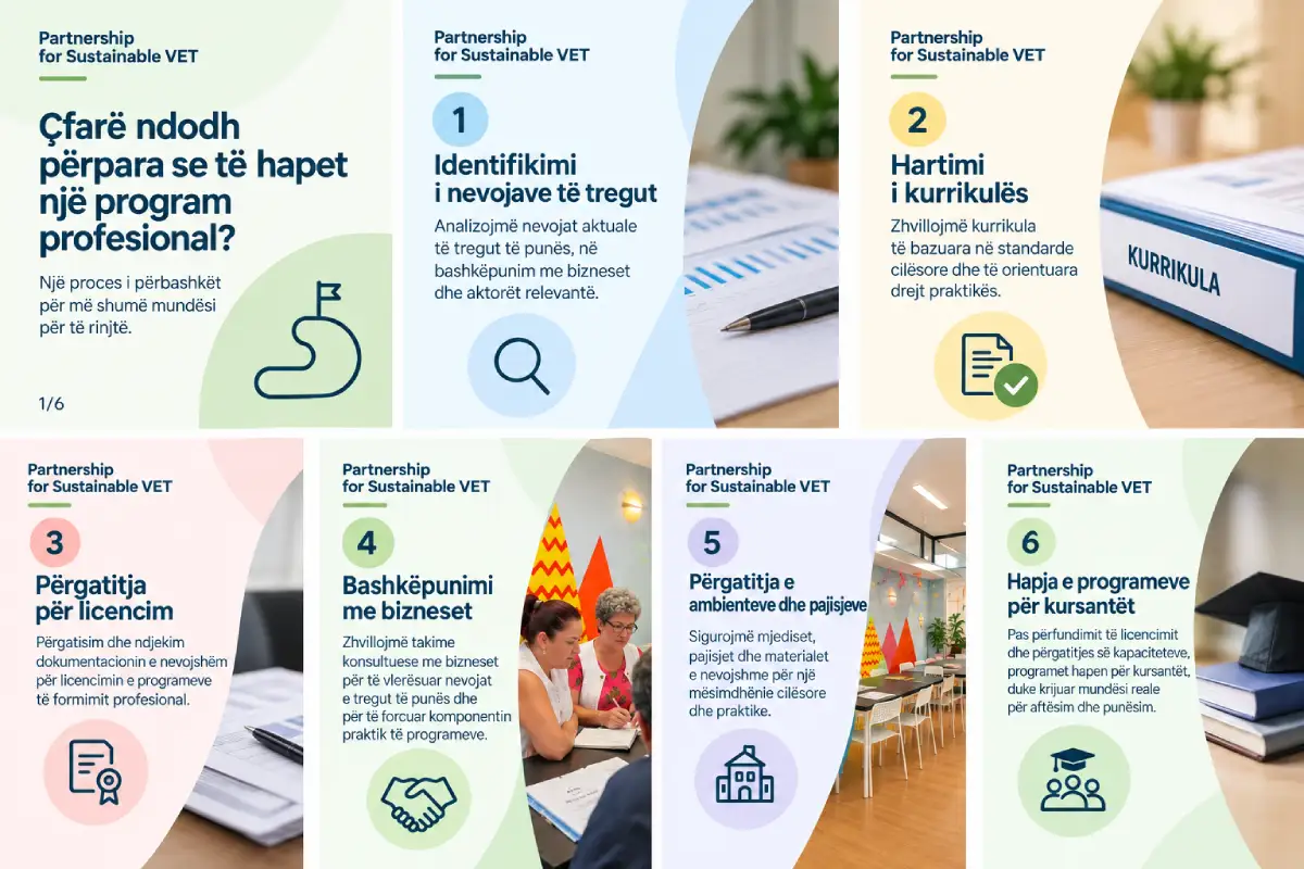 Çfarë ndodh përpara se të hapet një program profesional?